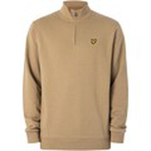 Jersey Sudadera Con Cremallera De Un Cuarto Y Bucle Trasero para hombre - Lyle & Scott - Modalova