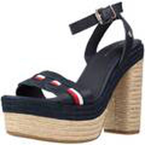 Sandalias TH INTERLACE HIGH HEEL S para mujer - Tommy Hilfiger - Modalova