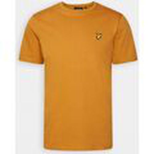 Tops y Camisetas TS400VOG PLAIN T-SHIRT-W906 OCHRE OASS para hombre - Lyle & Scott - Modalova