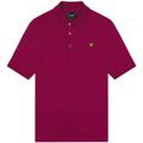 Tops y Camisetas SP400VOG POLO SHIRT-X23. RICH BURGUNDY para hombre - Lyle & Scott - Modalova