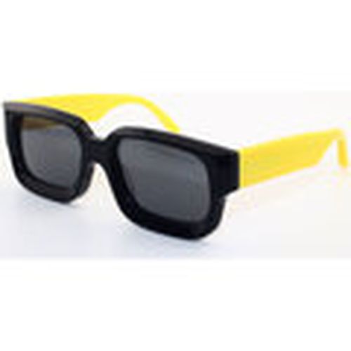 Gafas de sol Occhiali da Sole Valencia M4554 C03 Nero Giallo para hombre - Leziff - Modalova