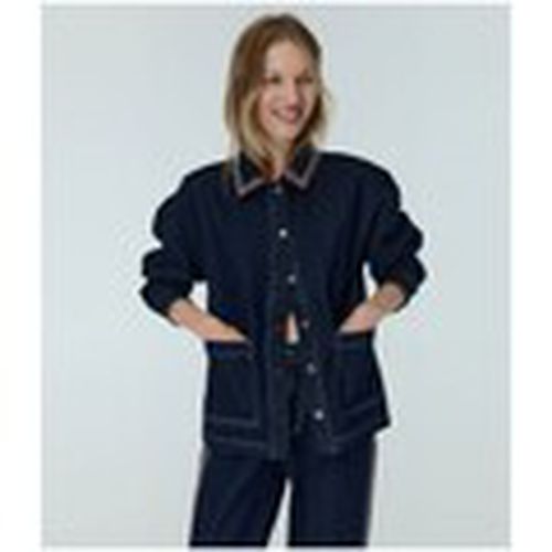 Camisa Sena Overshirt Denim para mujer - The New Society - Modalova