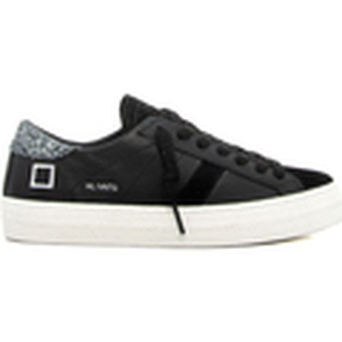 Deportivas Moda D.A.T.E. HL-VC-BK HILL LOW VINTAGE CALF BLACK para mujer - Date - Modalova