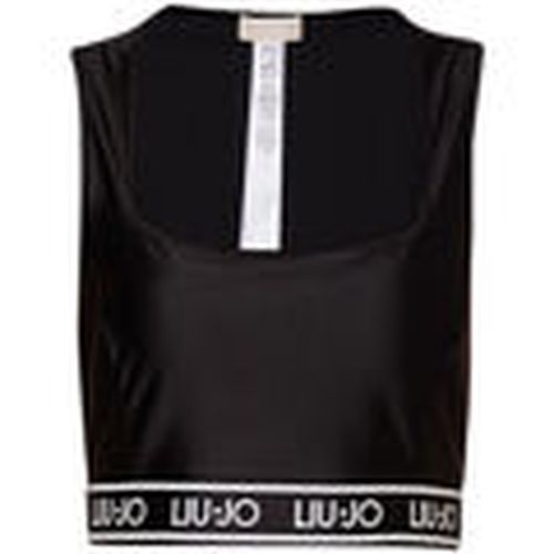 Tops y Camisetas Top de punto con logotipo para mujer - Liu Jo - Modalova