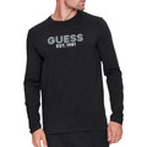 Camiseta manga larga EST 1981 para hombre - Guess - Modalova