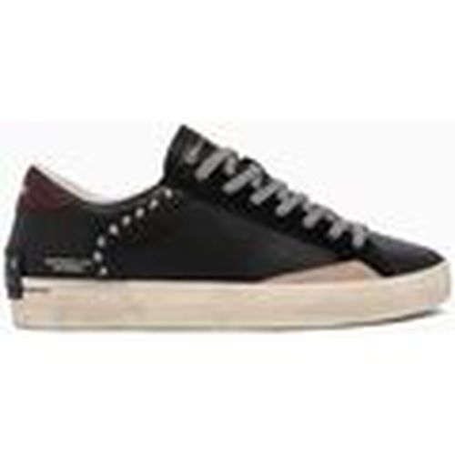 Deportivas Moda DISTRESSED 15000AA7-20 BLACK para hombre - Crime London - Modalova