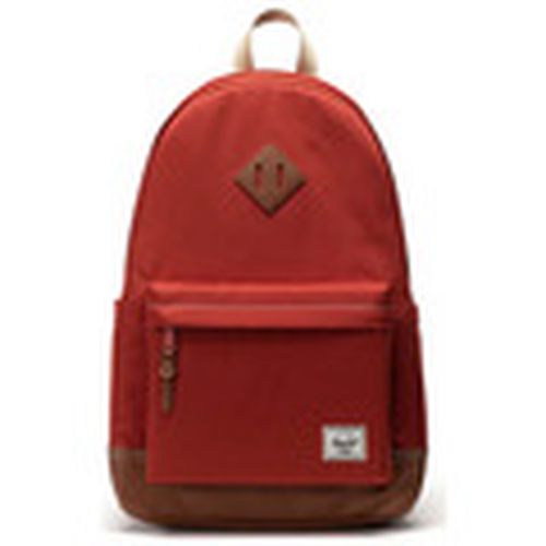 Mochila Heritage Red chre/Tan/White Stitch para mujer - Herschel - Modalova