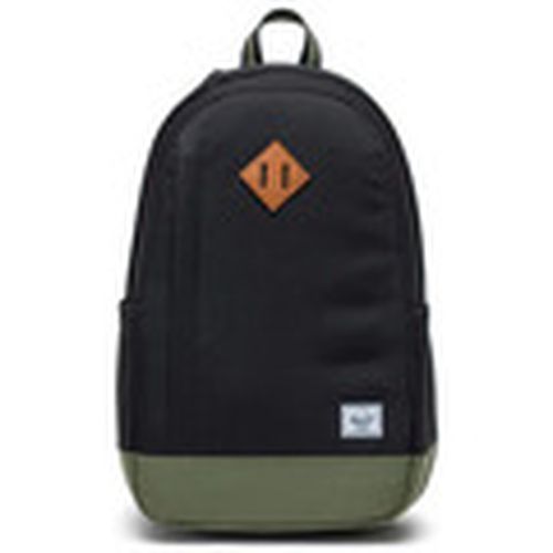 Mochila Seymour Black/Four Leaf Clover para mujer - Herschel - Modalova