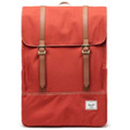 Mochila Mochila Survey™ Red Ochre/White Stitch para hombre - Herschel - Modalova