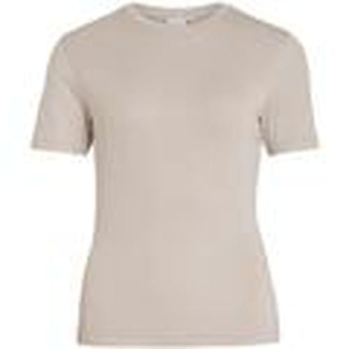 Tops y Camisetas 14096980-Silver Gray para mujer - Vila - Modalova