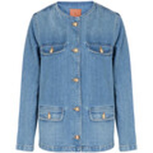 Chaquetas Chaqueta Janet en denim azul atlántico para mujer - Anine Bing - Modalova