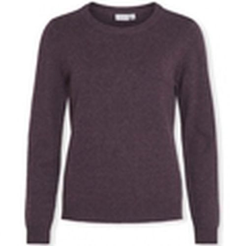 Jersey Noos Ril O-Neck L/S - Plum Perfect para mujer - Vila - Modalova