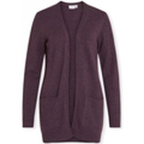 Abrigo Noos Ril Cardigan - Plum Perfect para mujer - Vila - Modalova