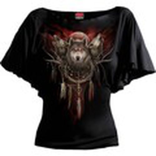 Camiseta manga larga Cry Of The Wolf para mujer - Spiral - Modalova