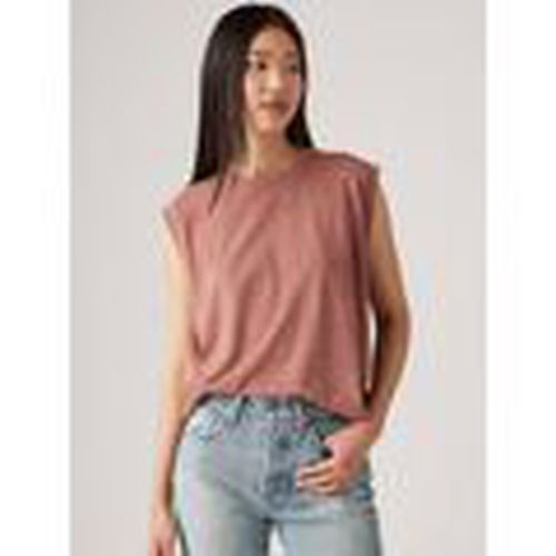 Camiseta tirantes A8794 0003 - BOXY TANK-MARSALA para mujer - Levis - Modalova