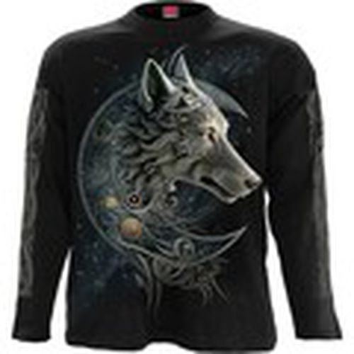 Camiseta manga larga Celtic Wolf para hombre - Spiral - Modalova