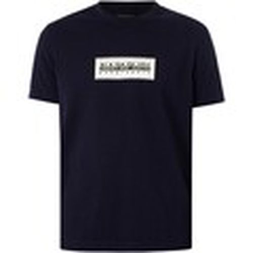 Camiseta Camiseta holgada con logo de caja para hombre - Napapijri - Modalova