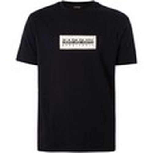 Camiseta Camiseta Holgada Con Logo De Caja para hombre - Napapijri - Modalova