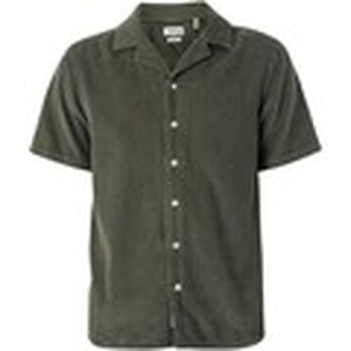 Camisa manga corta Camisa de manga corta cerebro para hombre - Solid - Modalova