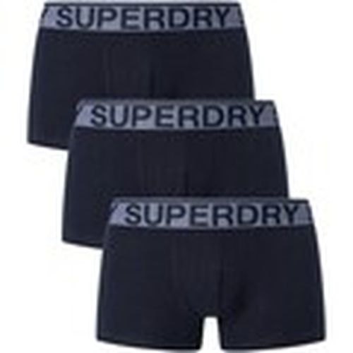 Calzoncillos Pack de 3 calzoncillos de algodón orgánico para hombre - Superdry - Modalova