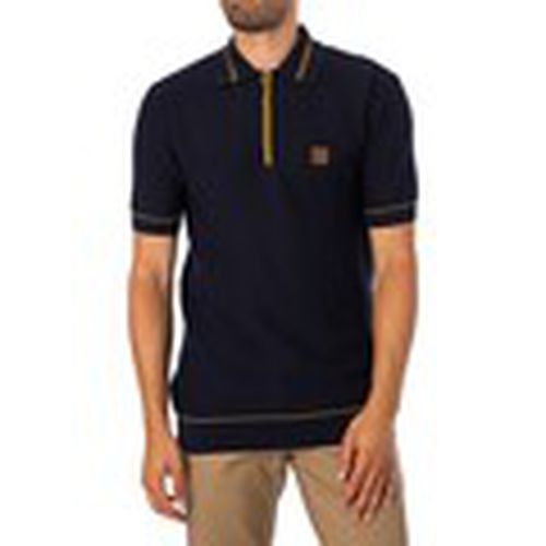 Polo Polo de calibre fino con tejido de cesta para hombre - Trojan - Modalova