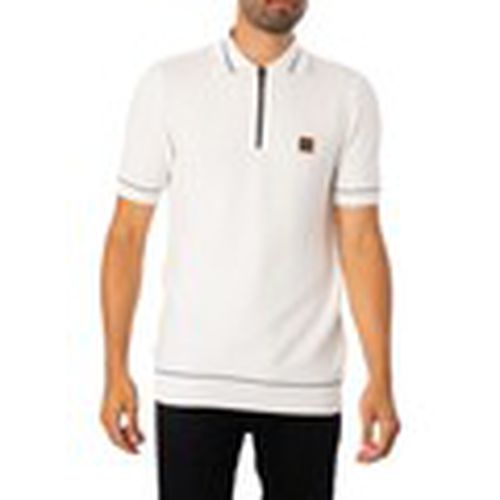 Polo Polo De Calibre Fino Con Tejido De Cesta para hombre - Trojan - Modalova