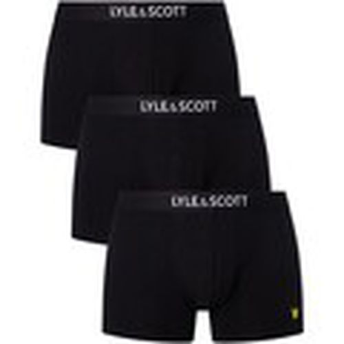 Calzoncillos Pack De 3 Baãºles Elásticos De Algodón para hombre - Lyle & Scott - Modalova