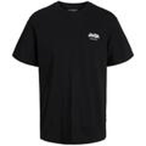 Camiseta 12262356 Black para hombre - Jack & Jones - Modalova