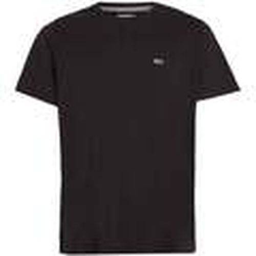 Tops y Camisetas Slim Jersey Crew T-Shirt Black para hombre - Tommy Jeans - Modalova