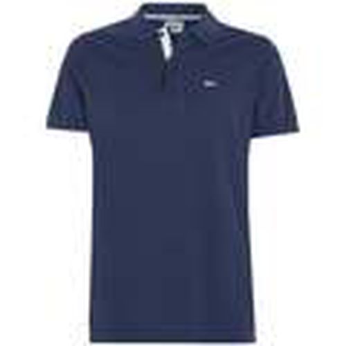 Tops y Camisetas Slim Flag Placket Polo Shirt Twilight Navy para hombre - Tommy Jeans - Modalova