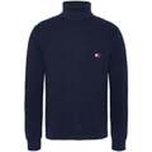 Jersey Slim Roll Neck Jumper Dark Night Navy para hombre - Tommy Jeans - Modalova