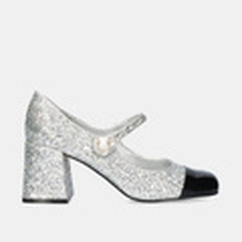 Zapatos de trabajo ZAPATO TACÓN RIMINI-512 GLITTER SILVER para mujer - Exé Shoes - Modalova