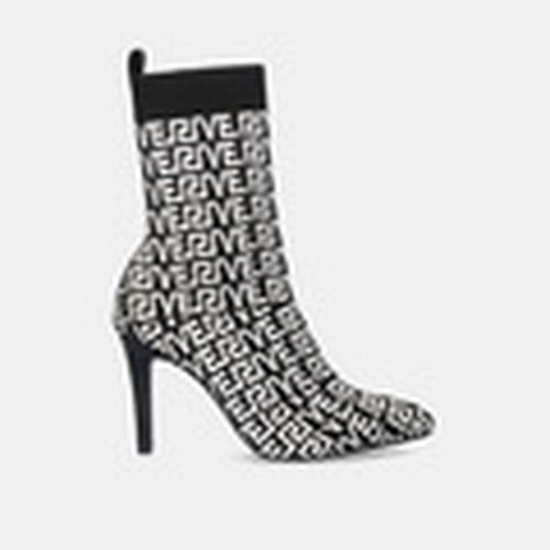 Botines BOTIN ESTILO CALCETIN GARDA-521 BLACK WHITE para mujer - Exé Shoes - Modalova