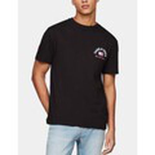 Camiseta CAMISETA OUTDOORS NOVELTY TEE BLACK para hombre - Tommy Jeans - Modalova