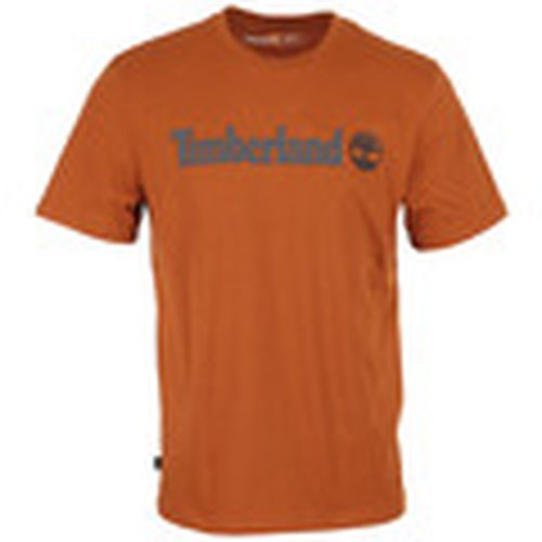 Camiseta Linear Logo Short Sleeve para hombre - Timberland - Modalova