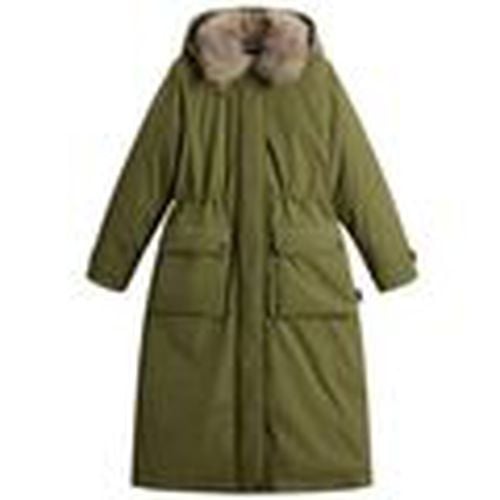 Parka Anorak Arctic Long Mujer Greenstone para mujer - Woolrich - Modalova