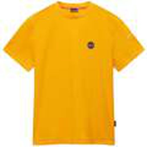 Tops y Camisetas Badge T-Shirt Orange para hombre - Napapijri - Modalova