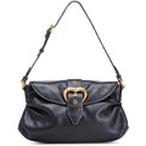 Bolso Bolso de hombro Jolene en piel negra con hebilla de para mujer - Pinko - Modalova