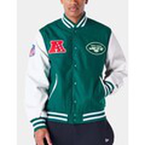 Chaquetas Chaqueta New York Jets NFL Patch Varsity para hombre - New-Era - Modalova