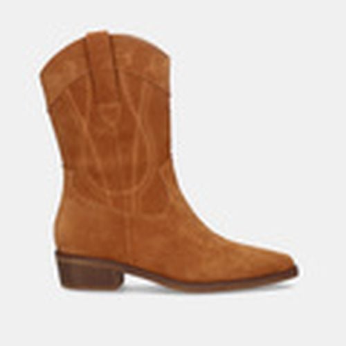 Botas BOTIN COWBOY 3A238-01R SUEDE CAMEL para mujer - Exé Shoes - Modalova