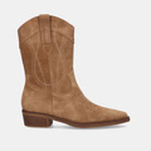 Botas BOTIN COWBOY 3A238-01R SUEDE BROWN para mujer - Exé Shoes - Modalova