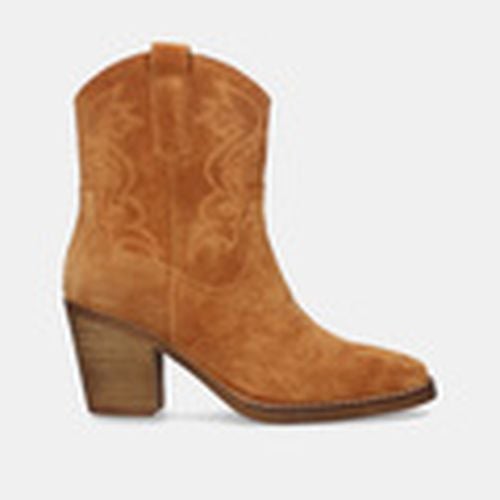 Botas BOTIN COWBOY 2575-04R SUEDE CAMEL para mujer - Exé Shoes - Modalova