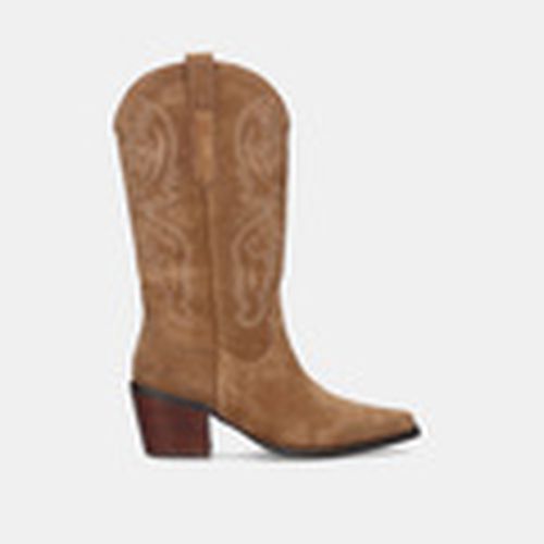 Botas BOTA COWBOY 1388-01R SUEDE BROWN para mujer - Exé Shoes - Modalova