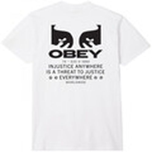 Tops y Camisetas justice everywhere para hombre - Obey - Modalova