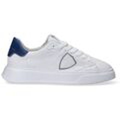 Deportivas Moda BTLU VX13 - TEMPLE LOW-WEST MIXAGE_BLANC BLUE para hombre - Philippe Model - Modalova