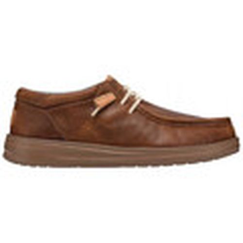 Zapatos Bajos WALLY GRIP LEATHER para hombre - HEYDUDE - Modalova