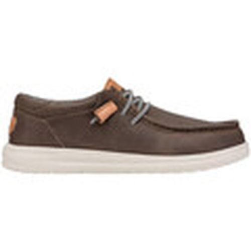 Zapatos Bajos WALLY GRIP LEATHER para hombre - HEYDUDE - Modalova