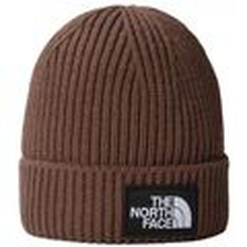 Sombrero NF0A3FJX - LOGO BOX CUFFED-1OI1 Smokey Brown para mujer - The North Face - Modalova