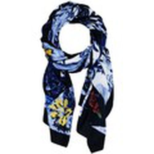 Bufanda FOU_DENIM FLOWERS RECTANGL 24WAWA12 para mujer - Desigual - Modalova