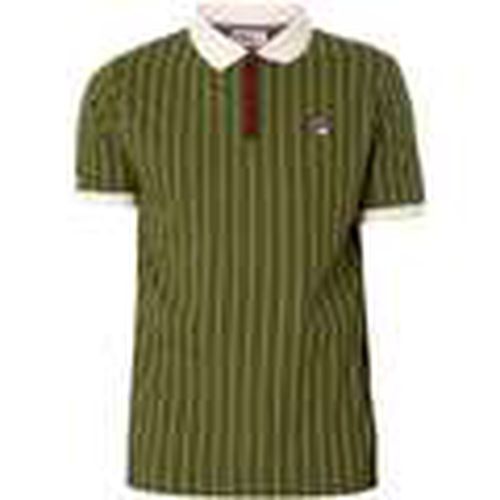 Camiseta Polo clásico de rayas vintage para hombre - Fila - Modalova